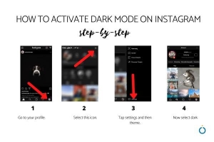 Cómo activar el modo oscuro en instagram