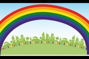 Cómo explicarle un arco iris a un niño