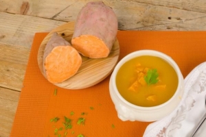 Cómo hacer sopa quemagrasa con camote