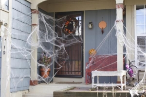 Cómo hacer accesorios de halloween para el jardín