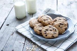 Cómo hacer galletas de avena con plátano y chocolate sin azúcar