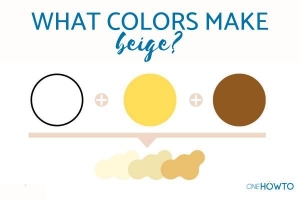 Cómo mezclar colores de pintura para hacer beige: qué colores hacen beige?