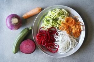 Cómo sustituir la pasta por verduras