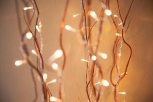 Ideas para decorar con luces de hadas