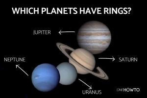 ¿Qué planetas tienen anillos en nuestro sistema solar??